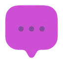 Free Chat dots  Icon