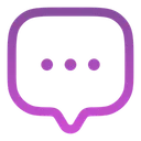 Free Chat Dots Message Typing Icon