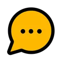 Free Chat Dots  Icon