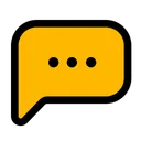 Free Chat Dots Chatting Message Icon