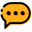 Free Communication Talking Message Icon