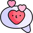 Free Chat Love Valentine Icon