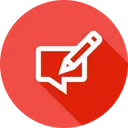 Free Chat Message Write Icon
