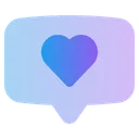 Free Chat Pop Up Love Icon