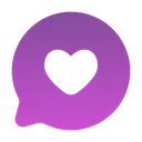 Free Chat Round Like Chat Like Icon