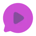 Free Chat round video  Icon