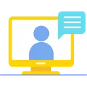 Free Chat Service Icon