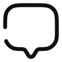 Free Chat  square  Symbol