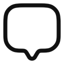 Free Chat  square  Icon