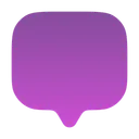 Free Chat Square Chat Conversation Icon