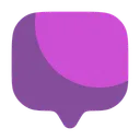 Free Chat square  Icon