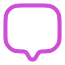 Free Chat Square Icon