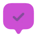 Free Chat  square check  Icon