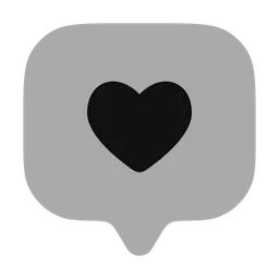 Free Chat square like  Icon