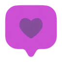 Free Chat square like  Icon