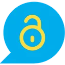 Free Chat Unlock Unlock Message Message Icon