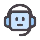 Free Chatbot Robot Asistente De Robot Icono