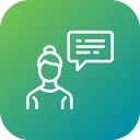 Free Chatting Communication Conversation Icon