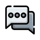 Free Chatting Work Online Icon