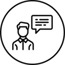 Free Chatting Communication Conversation Icon