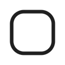 Free Box Outline Blank Icon
