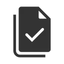 Free Check Document Check File Verify Document Icon