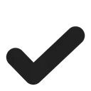 Free Mark High Contrast Icon