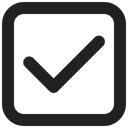 Free Mark Button High Icon
