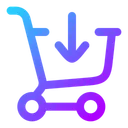 Free Check-in-carrito-de-compras  Icono