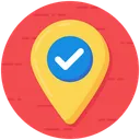 Free Check In Location Pointer Location Pin Icon