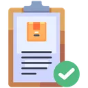 Free Check Order  Icon