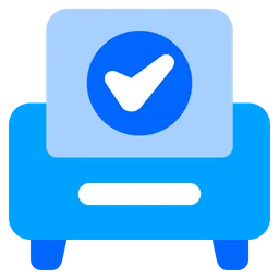 Free Check Vote  Icon