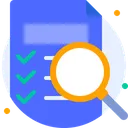 Free Checking Search Update Icon