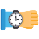 Free Checking Time Wrist Watch Checking Watch Icon