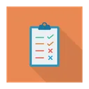 Free Checklist Clipboard List Icon