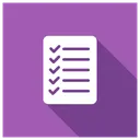 Free Checklist Document File Icon