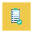 Free Checklist Clipboard Document Icon