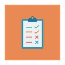 Free Checklist Clipboard List Icon