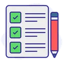 Free Checklist List Document Icon