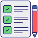 Free Checklist List Document Icon