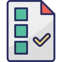 Free Checklist Report Checklist Shopping List Icon