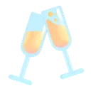 Free Glasses Color Icon
