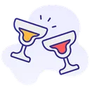 Free Cheers Drink Party Icon