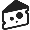 Free Wedge High Contrast Icon