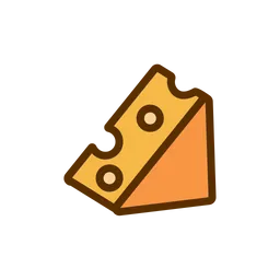 Free Cheese piece  Icon