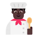 Free Cozinhar Plano Escuro Icon
