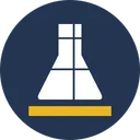 Free Chemical Flask Lab Flask Lab Research Icon