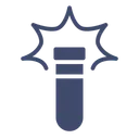 Free Reaction Chemical Reaction Explosion Icon