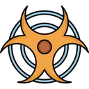 Free Chemical Toxic Biohazard Nuclear Decay Icon