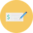 Free Cheque Pay Order Icon